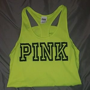 Yellow workout tank